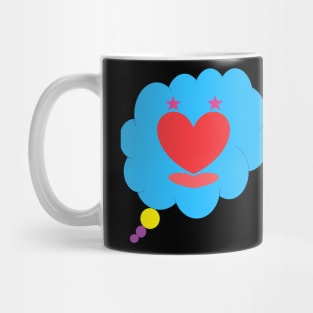 Face - Cloud callout Mug